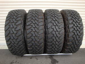 送料込み!!21年製!美品!TOYO オープンカントリー M/T LT 265/70R17 4本セット!! 