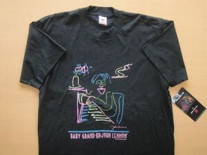 USA製 size L デッドストック ビンテージ 80's John Lennon BABY GRAND Tシャツ コピーライト入り ジョン・レノン