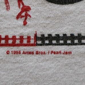 1998年 PEARL JAM Yield ビンテージ Tシャツ USA製 L 正規品 パールジャム / Soundgarden Nirvana カート・コバーン 90'S ロックT アート☆の画像4