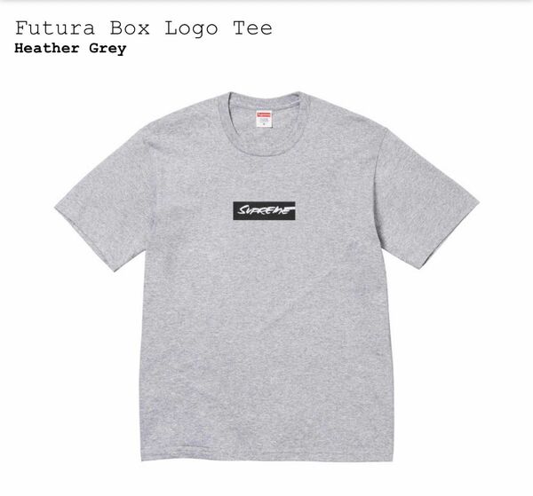 Supreme Futura Box Logo Tee "Grey"