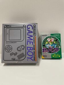 初代ゲームボーイ　箱付き＋ポケモン緑　まとめ売り！