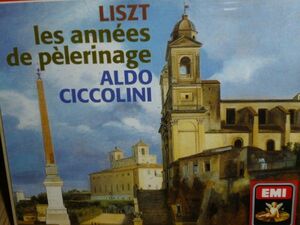 A・チッコリーニ リスト 「巡礼の年」全曲(1961、69年録音) EMI輸入盤2枚組(西ドイツプレス 初版)