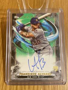 2023 Topps Inception - Rookie and Emerging Stars Autographs Inception #BRES-FA Francisco Alvarez /125 !!