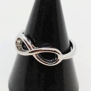 送料無料 【21号】 無限 リング 指輪 ある意味もっとも少ない数ともとれる ストリート ロック パンク ファンスマ
