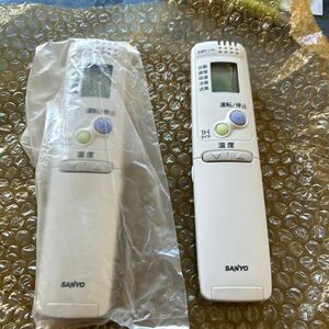 SANYO エアコンリモコン　RCS-AN1 2台