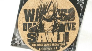 ブルジュラ★ONE PIECE グランドアリーナツアー限定 コルクコースター【サンジ】ワンピース 未使用