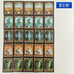 sC729q [まとめ] MTG アングルード UGL フルアート 基本土地 各5枚 計25枚