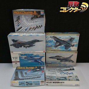 mT486c [未組立] ハセガワ 1/48 三菱 F-2A 飛行開発実験団 w/ASM-3 F-16C ブロック30 三沢 エアクラフトウェポンA 他 | プラモデル H