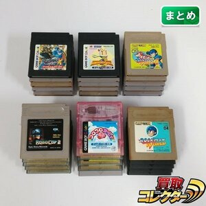 gH244a [動作未確認] GB GBC ソフト ロボコップ2 ロックマンワールド ロックマンX 他多数 | ゲーム X