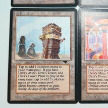 sB315o [人気] MTG ATQ ウルザの塔 Urza's Tower ウルザの鉱山 Urza's Mine ウルザの魔力炉 Urza's Power Plant 計4枚_画像5