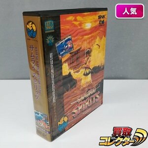 gH274a [箱説有] NEOGEO ソフト サムライスピリッツ / ネオジオ ROM カセット | ゲーム X