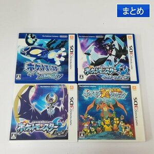 gQ742a [動作品] 3DS ソフト ポケットモンスター アルファサファイア ウルトラムーン 他計4点 / ポケモン | ゲーム X