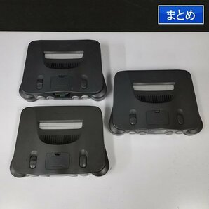 gY400b [動作未確認] N64 ニンテンドウ64 本体のみ 計3点 / NINTENDO 64 | ゲーム Xの画像1