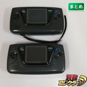 gH327a [訳あり] GG セガ ゲームギア 本体のみ 計2点 / SEGA GAME GEAR | X