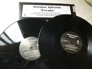 Enrique Iglesias / Escape 12X2 レア PROMO アッパーLATIN VOCAL HOUSE 試聴