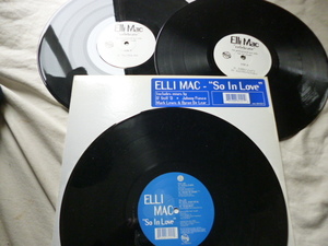 Elli Mac 12X2+1 3枚セット エモーショナル HOUSE So In Love / Celebrate 収録　試聴