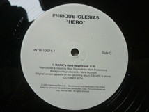 Enrique Iglesias / Hero 12X2+1 レア 3枚セット アップリフト LATIN VOCAL Original Mix / MARK! / Minge Binge / Thunderpuss_画像5