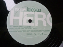 Enrique Iglesias / Hero 12X2+1 レア 3枚セット アップリフト LATIN VOCAL Original Mix / MARK! / Minge Binge / Thunderpuss_画像7