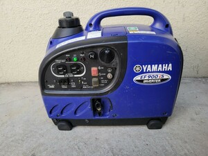 ☆整備済・新品部品使用　YAMAHA ヤマハ EF900iS インバーター発電機 50/60Hz 軽量★防災・非常用電源・キャンプ・釣り・BBQ☆