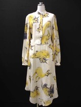 ：美品 ステラマッカートニー 23SS プリント シャツ ドレス ワンピース 36 FAUNA REWILD PRINT SHIRT DRESS 6A0133_画像1