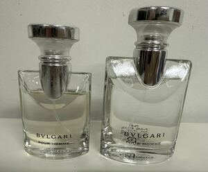 BVLGARI ブルガリ プールオム オードトワレ POUR HOMME 30ml 50ml 2本まとめ 箱無し フレグランス 香水 （J）