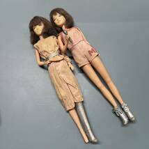 アサヒ玩具 ピンクレディー 人形 フィギュア　着せ替え人形2体セット ミー ケイ 昭和レトロ 当時物 高さおよそ29cm_画像1