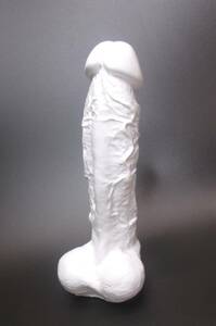 男根　石膏像　23cm 　新品　置物 セクシー オブジェ　彫刻　モダン　インテリア アート