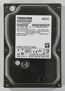 動作保証★HDD 3.5インチ内蔵 1TB 1000GB TOSHIBA 東芝 DT01ACA100★014