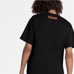 即完売 2019年 メンズ 人気 ルイヴィトン ヴァージル アブロー LV チェーン 半袖 Tシャツ M LOUIS VUITTON ブラック 黒 カットソー の画像2