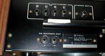 TRIO KT-5000 SideWood Solid State AM-FM Stereo Tuner チューニング・受信出力OK！ トリオ サイドウッド付き AM-FM アナログチューナー_画像9