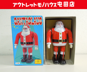  metal house Santa Claus reissue tin plate zen my walk made in Japan Showa Retro non-standard-sized mail possible walk verification settled Sapporo city . rice field shop 