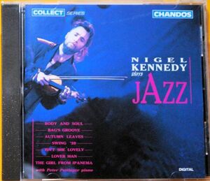 CD　CHANDOS　オーストリア・輸入盤　☆　プレイ・ジャズ　☆　ナイジェル・ケネディ（ヴァイオリン） ペーター・ペッティンガー（ピアノ）