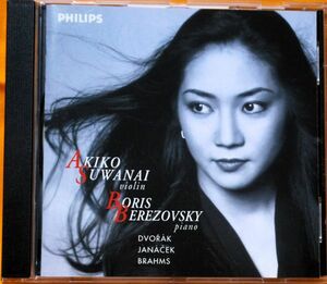 CD　PHILIPS　独・輸入盤　☆　スラヴォニック　☆　諏訪内晶子（ヴァイオリン）　ボリス・ベレゾフスキー（ピアノ）