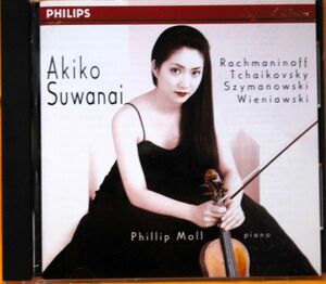 CD　PHILIPS　国内盤　☆　メロディ　☆　諏訪内晶子（ヴァイオリン）　フィリップ・モル（ピアノ）