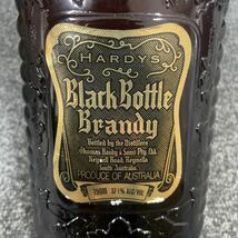 HARDYS black bottle brandy ハーディーズ ブラックボトル ブランデー 750ml 37.1% オーストラリア ブランデー 未開栓 古酒 【a1577】_画像3