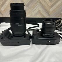 カメラまとめ4個セット PENTAX Z-10 Canon EOS 630 MINOLTA α 3xi α SweetⅡ L フィルムカメラ レンズセット【k2857】_画像8