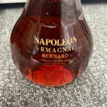 NAPOLEON ナポレオン BERNARD ベルナール ARMAGNAC アルマニャック 古酒 ブランデー 500ml 【a1720-y167】_画像4