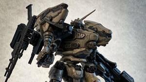 [ moveable modified ] Night four ruNIGHT FALL figure ARMORED CORE Armored Core 6 privilege metal parts li paint Kotobukiya 2024 wf