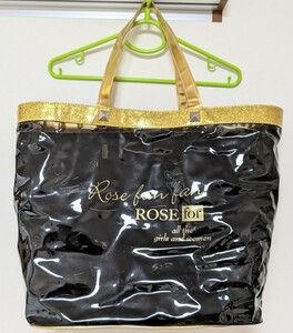 ROSE FAN FAN Rose Fan Fan tote bag beach bag pool bag outdoor bag fashion accessories 