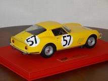 1/18 BBR1827DL FERRARI 275 GTB 24h LM #57 総合10位 GTクラス2位_画像3