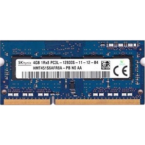 HYniX純正 HMT451S6AFR8A-PB 4GB DDR3L-12800 ノートPC用 メモリ SO-DIMM 低電圧 1.35vの画像1