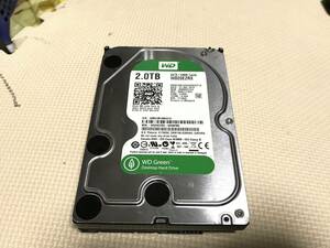 M1794 Western Digital WD Green WD20EZRX 3.5インチHDD 2ＴB 23937時間　全国送料無料