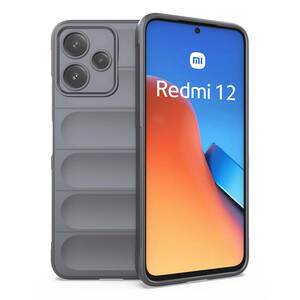 C赤字セール 黒 Redmi 12 5G ケース 衝撃吸収 カバー シャオミ レッドミー XIG03 本体 保護 米軍 丈夫 耐衝撃 超頑丈 ソフト シリコン 最強