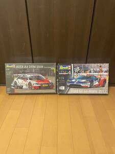 75 Revell Audi a4 DTM 2009 レベル プラモデル 未組立 Tom kristensen 完品 デカール 取説あり F1 Ford gt le mans 2017 取説 