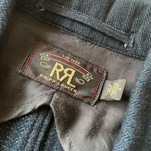 RRL “Indigo Herringbone Sport Coat” M インディゴ ヘリンボーン スポーツ コート テーラード ジャケット Ralph Lauren ヴィンテージ_画像6