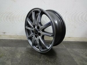 【アウトレット品 1円～】アルミホイール Verthandi PW-S10 15x6.0 +45 100x5 METALLIC GRAY 残り在庫出品個数分のみ