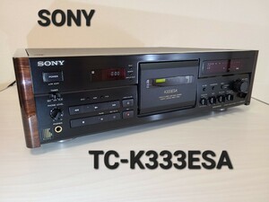 SONY　TC-K333ESA 3ヘッドステレオカセットデッキ【ジャンク品】