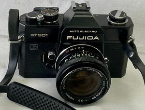 H フジカ FUJICA ST901フィルムカメラ 1：3.5 f＝28mm 中古品 動作未確認 ジャンク