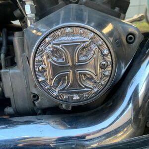  металлический 10 знак модель отметка покрытие Harley экскаватор head evo Bick twin ручная работа aluminium песок type * глубокий произведение производства * включая доставку * немедленная уплата *