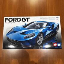 [M2-2]【未使用保管品】タミヤ FORD GT ディスプレイモデル 1/24 スポーツカーシリーズ 未組立品 フォードGT_画像1